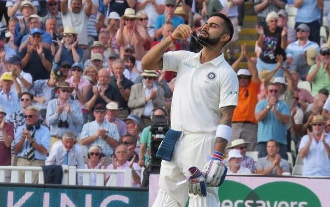 Virat Kohli shared a picture from the 2018 Edgbaston Test, where he scored 149. Pic Credits: Instagram.