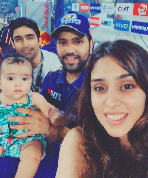 Rohit Sharma Family