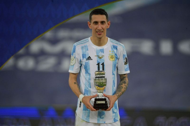Di Maria won the Copa America for Argentina with a beautiful goal!