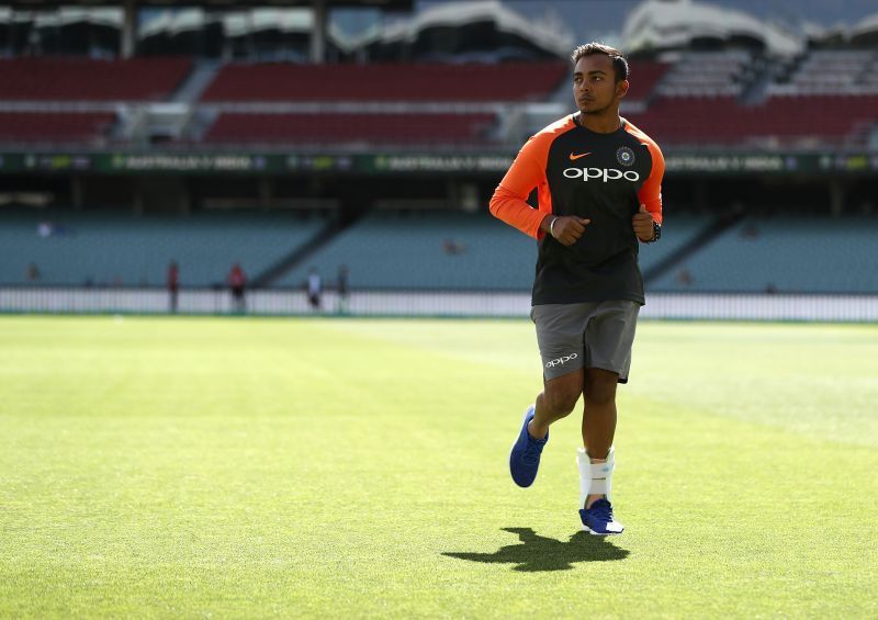 Prithvi Shaw. Pic: Getty Images