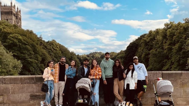 Anushka Sharma shared an image of the gang with their partners (Instagram)