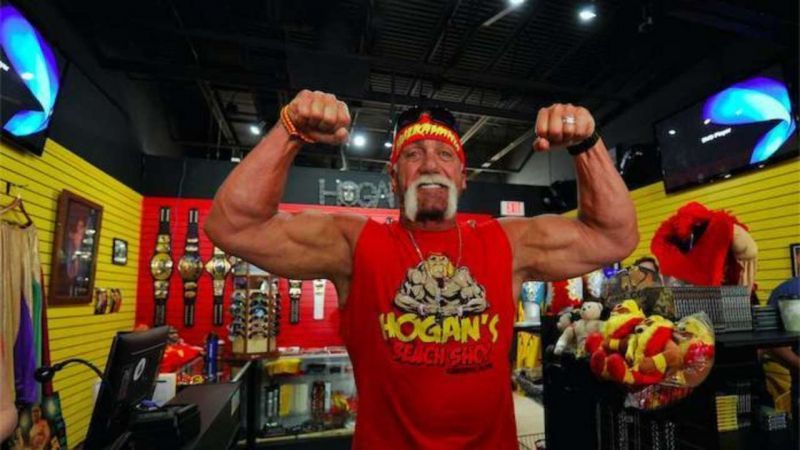 Hogan at his store.