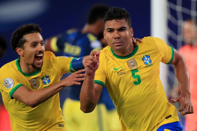 Casemiro&#039;s 100th minute goal v Colombia is lauded as one of the best goals in the tournament.