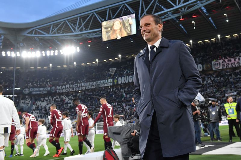 Juventus manager Massimiliano Allegri. (Photo by Tullio M. Puglia/Getty Images)