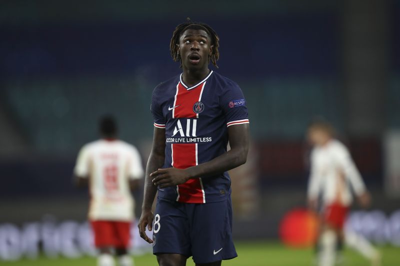 Moise Kean had a strong 2020-21 season for PSG.