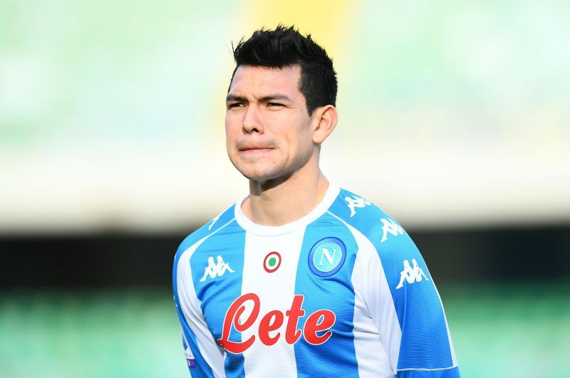 Hirving Lozano joined Napoli in 2019