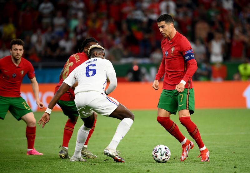 Ronaldo and Pogba faced each other at Euro 2020 (Photo by Franck Fife - Pool/Getty Images)