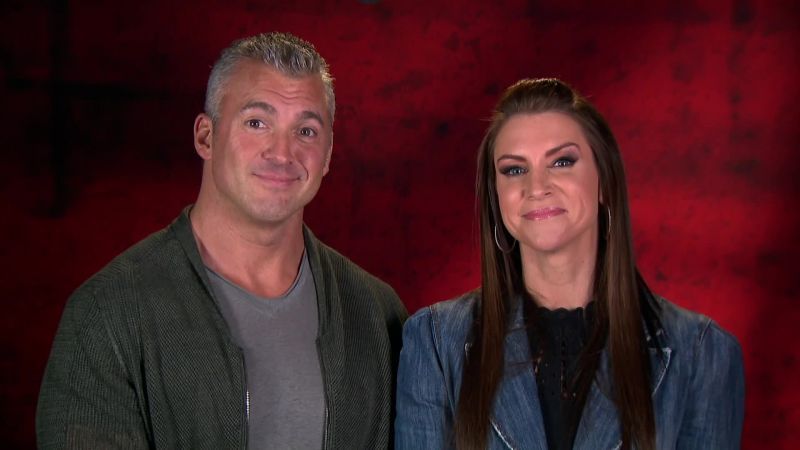 Stephanie and Shane McMahon