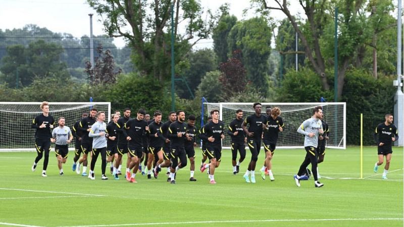 Chelsea players return to Cobham for pre-season