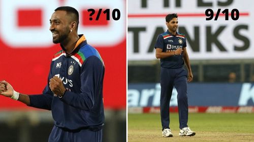 Bhuvneshwar Kumar scalped four wickets in the 1st T20I