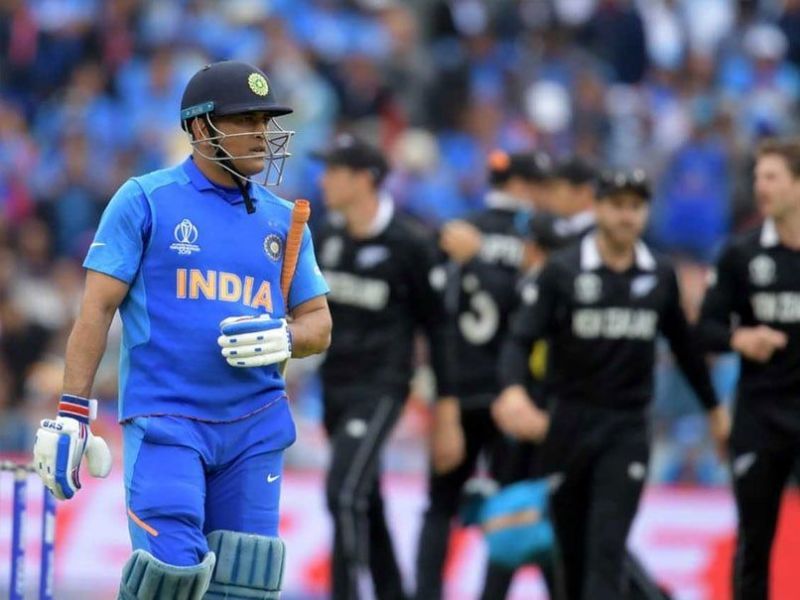 MS Dhoni played his last international match against New Zealand in the 2019 World Cup semi-finals.