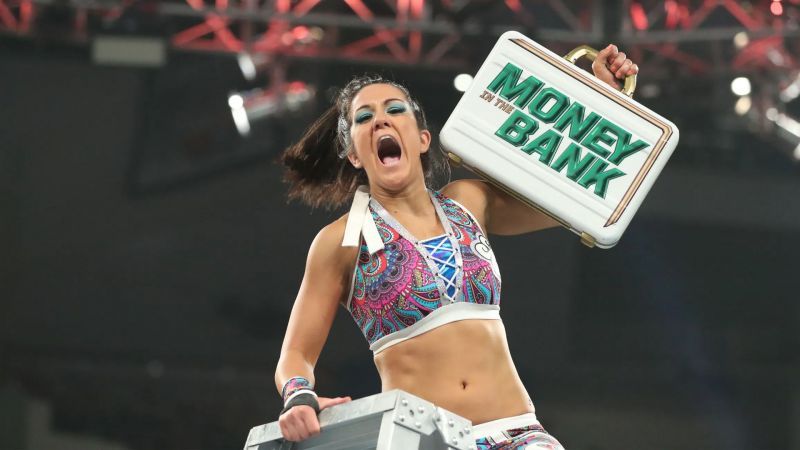 Bayley won the Women&#039;s Money in the Bank ladder match and SmackDown Women&#039;s Championship in the same night in 2019