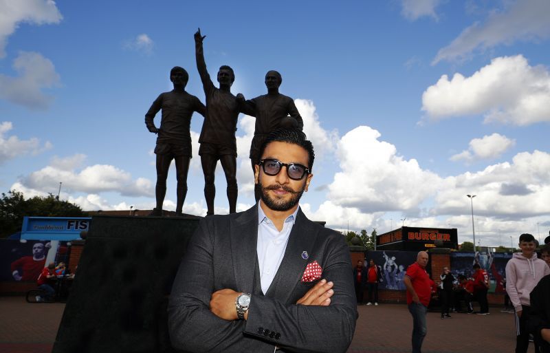 Premier League Ambassador Ranveer Singh.