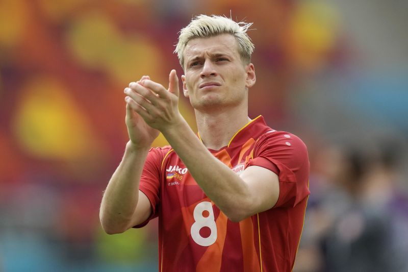Alioski was one of the better Macedonian players at the Euros