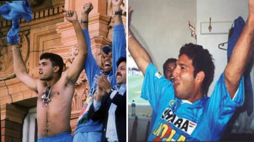 Yuvraj Singh had plans of removing his shirt like Dada as well