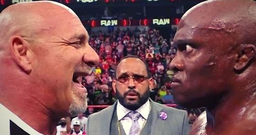 Goldberg, MVP and Bobby Lashley on RAW.