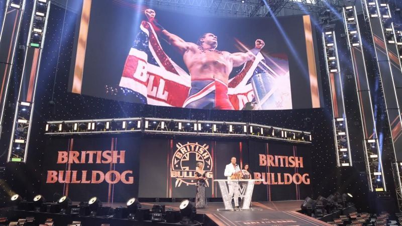 Harry Smith inducting his father into the WWE Hall of Fame