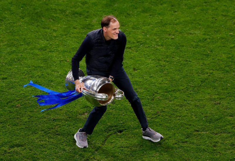 Tuchel won the Champions League with Chelsea in his first season in charge