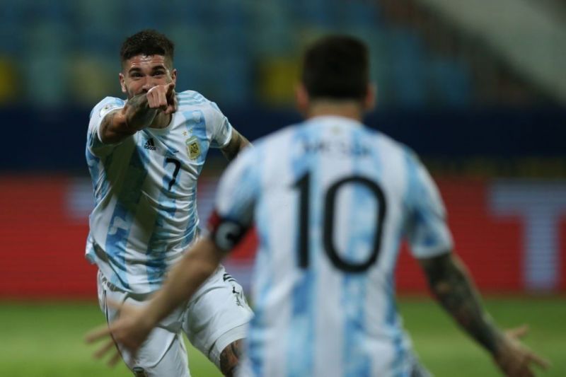 De Paul played his heart out today for Argentina