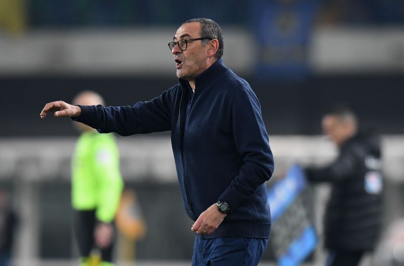 Former Juventus manager Maurizio Sarri. (Photo by Alessandro Sabattini/Getty Images)