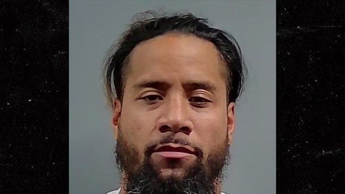 Jimmy Uso's (Jonathan Fatu's) mug shot; Credit - TMZ