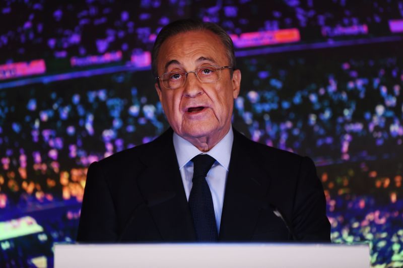 Real Madrid boss Florentino Perez