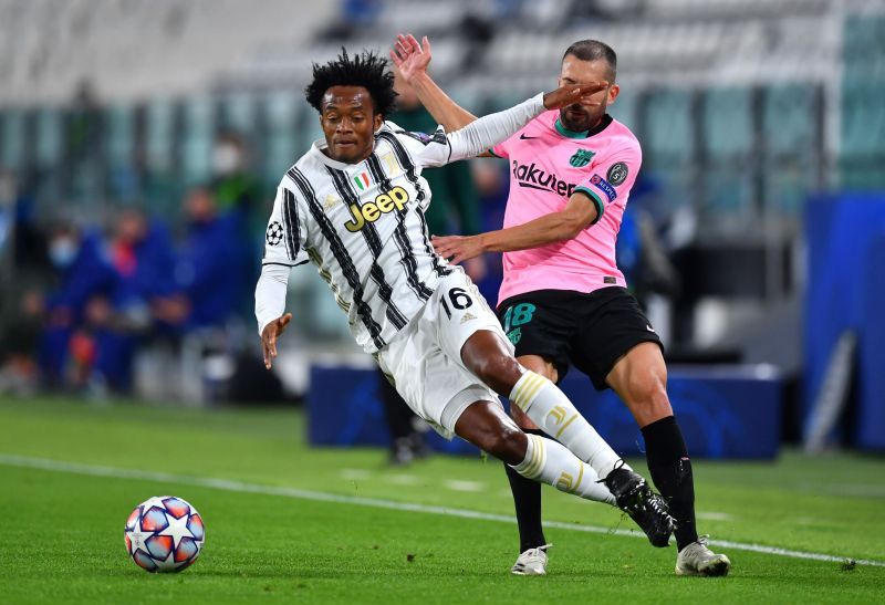 Juan Cuadrado in action for Juventus