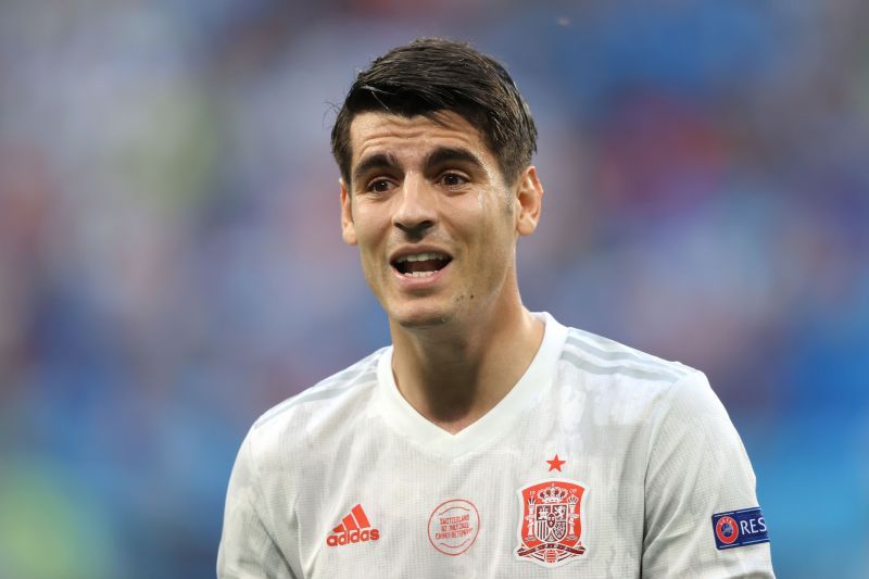 Spain couldn't create many clear chances for Alvaro Morata