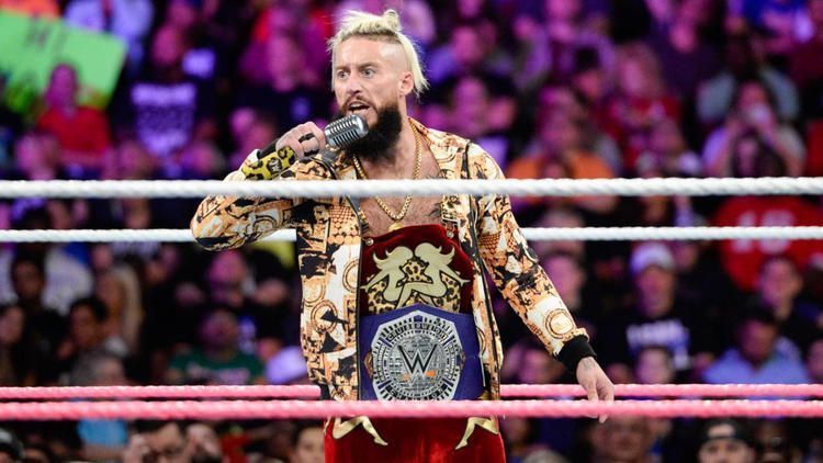 Enzo Amore was fired while holding the WWE Cruiserweight Championship