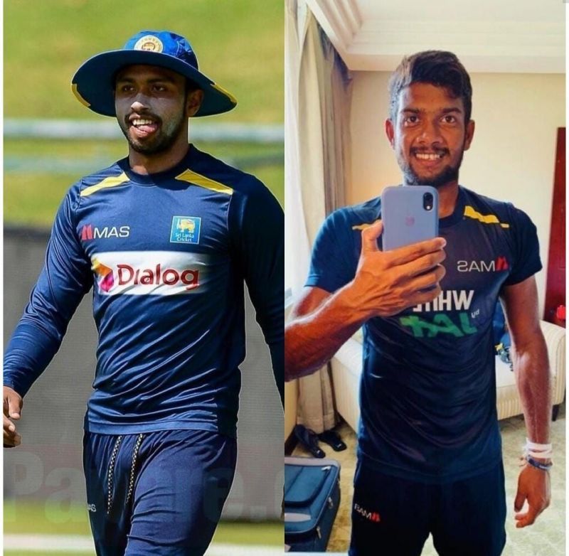 None of Sadeera Samarawickrama (L) and Ramesh Mendis (R) played a major role in last night&#039;s win [Credits: Instagram]