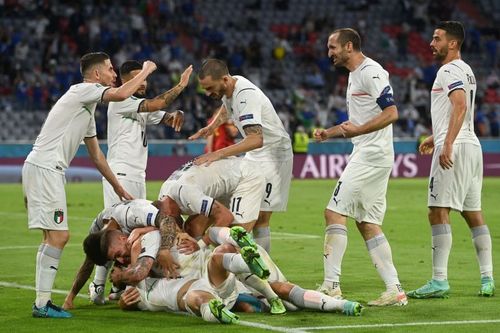 Italy defeated Belgium 2-1 in the quarter-final of Euro 2020.