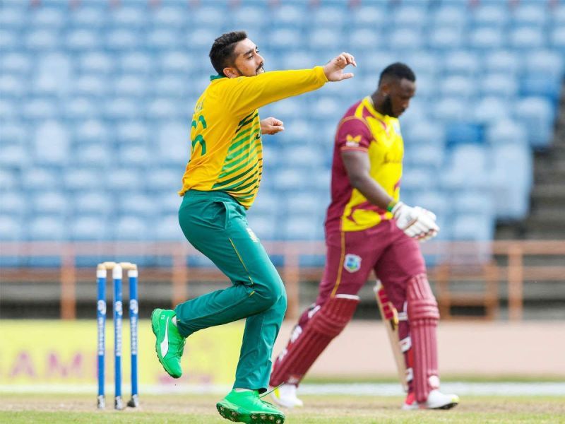 Tabraiz Shamzi was the standout perofrmer for South Africa in the series