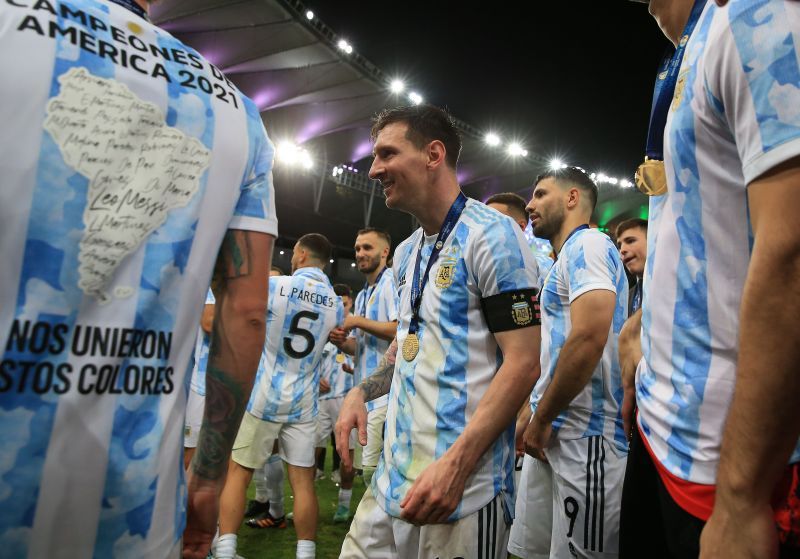 Messi is now the Copa America's joint-most appearance maker, along with Chile's Sergio Livingstone.