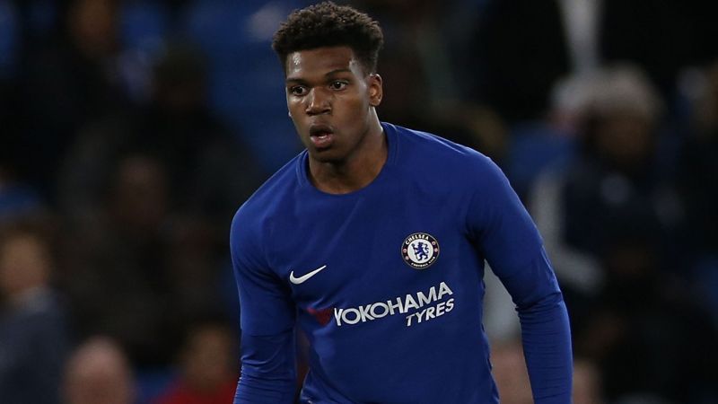 Dujon Sterling started across the three-man back line for Chelsea