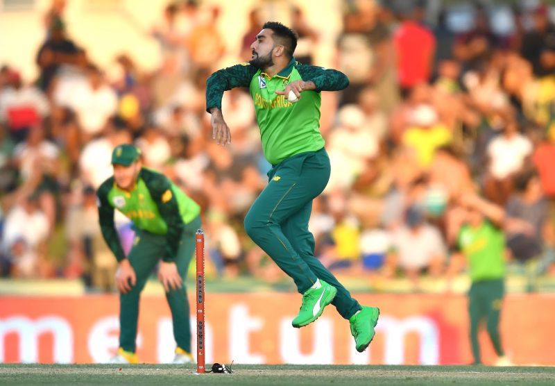 Shamsi was the Player of the Series against West Indies