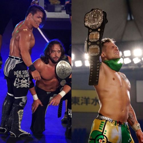 El Phantasmo & Taiji Ishimori and Robbie Eagles are the current junior division champions in NJPW