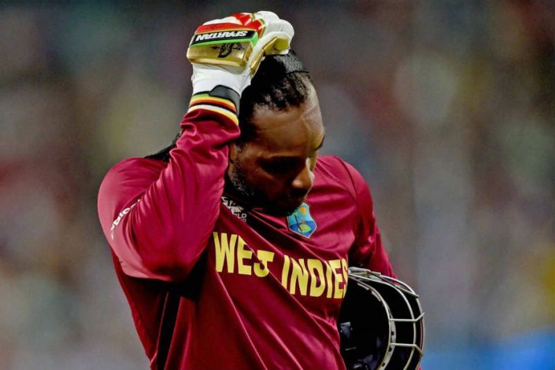 Chris Gayle has had a tough time with the bat in the recent years for the West Indies