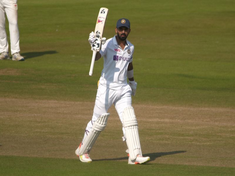 KL Rahul scores a century in the warm-up game