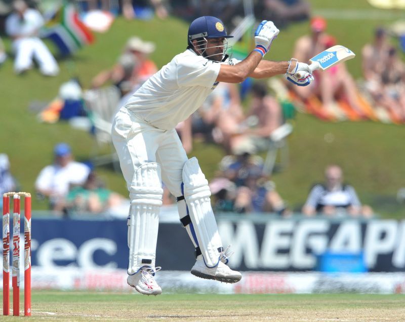 Dhoni looked ungainly at times but battled his way to 90 at Centurion