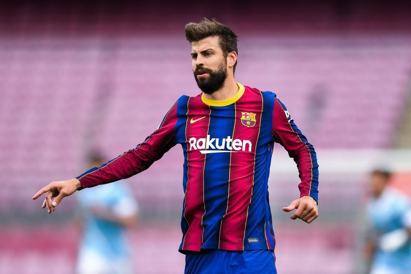Pique will lead the backline once again