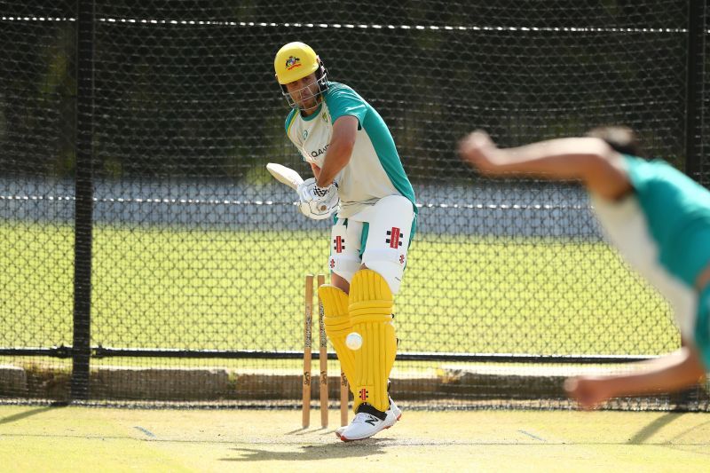 Mitchell Marsh lumbers up. He could play a vital role for the Aussies at the T20 World Cup.