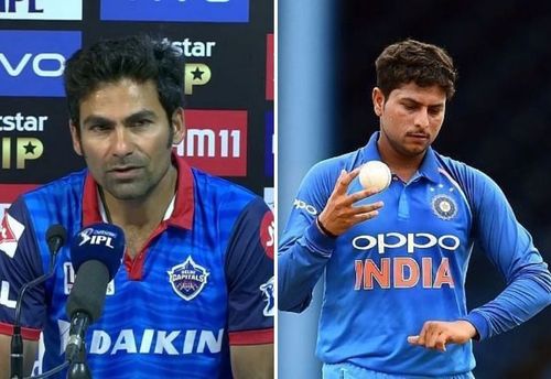 Mohammad Kaif (L) backed Kuldeep Yadav ahead of the series against Sri Lanka