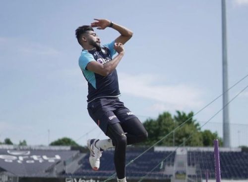 Mohammed Siraj. Pic: Mohammed Siraj/ Twitter