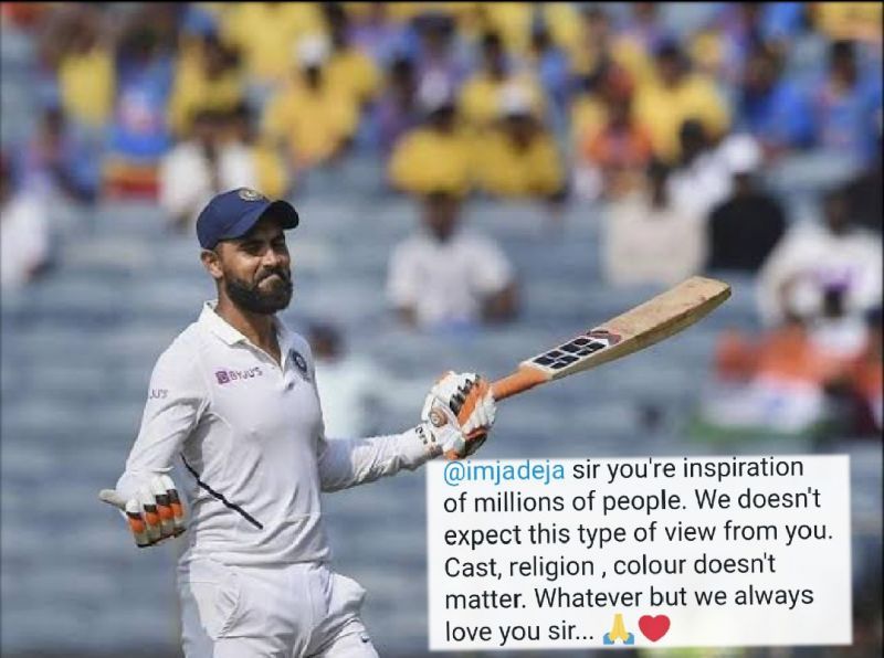 Ravindra Jadeja has been critized for his casteist tweet which came out late on Thursday