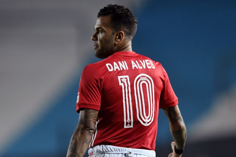 Dani Alves is on international duty with Brazil