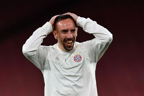 Franck Ribery finished third in the 2013 Ballon d'Or race