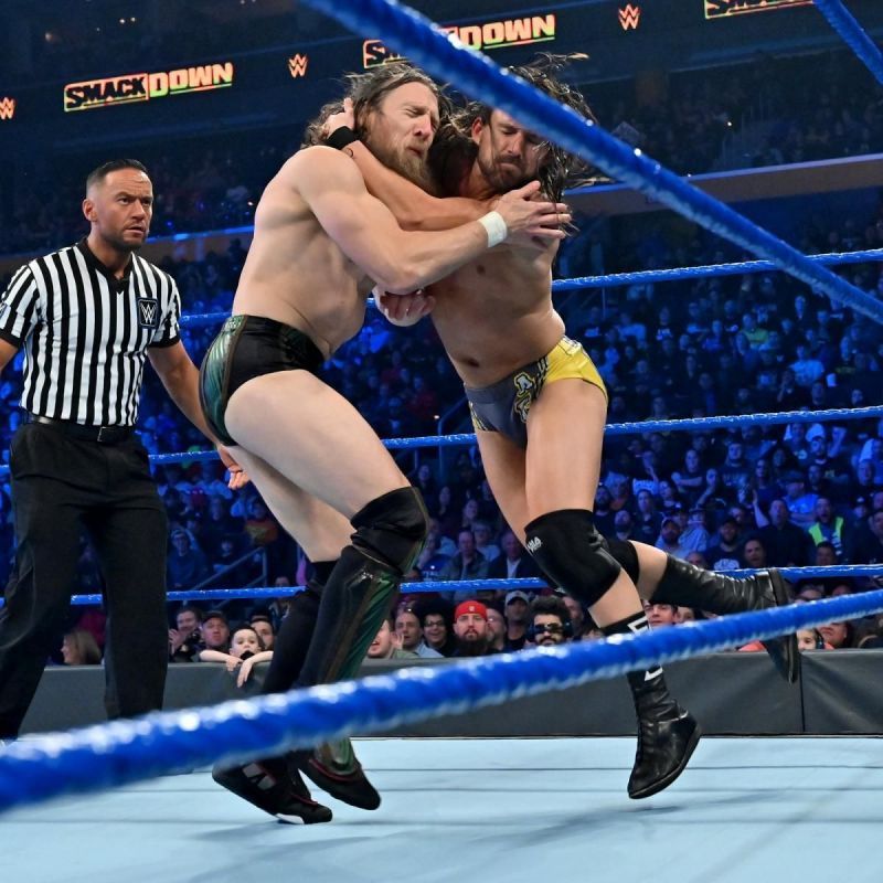 Adam Cole and Daniel Bryan in WWE