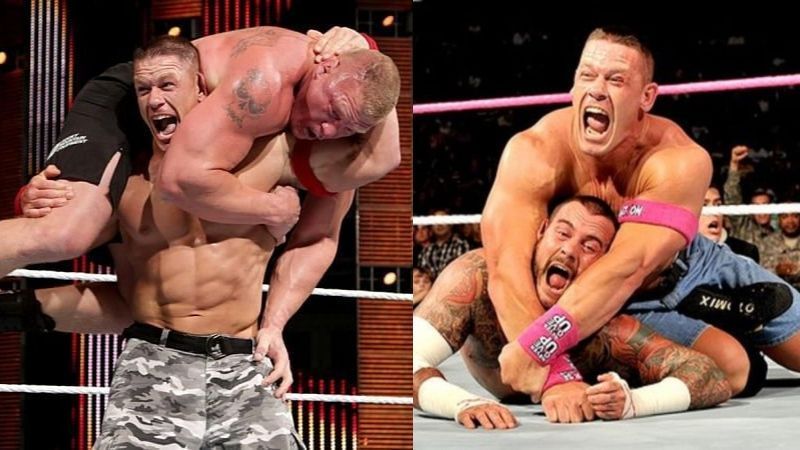 जॉन सीना के WWE में सिग्नेचर मूव्स