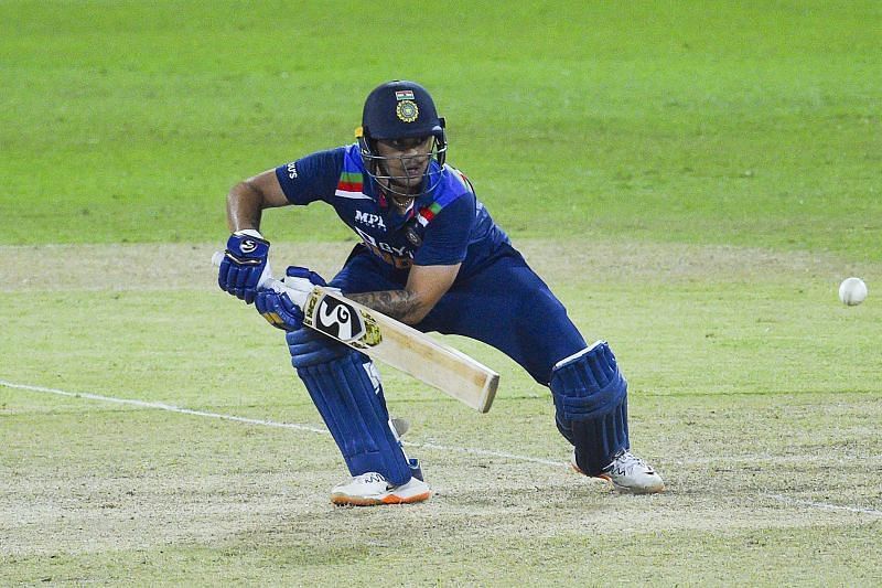 Ishan Kishan played a cautious knock in the first T20I against the West Indies