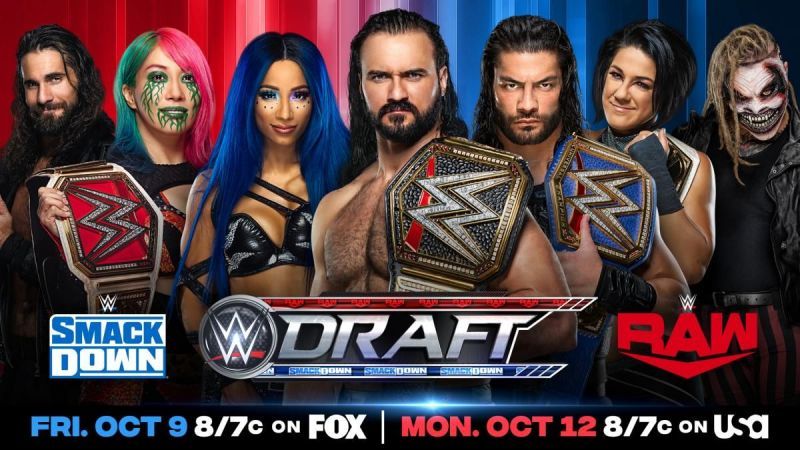 WWE Draft poster from 2020